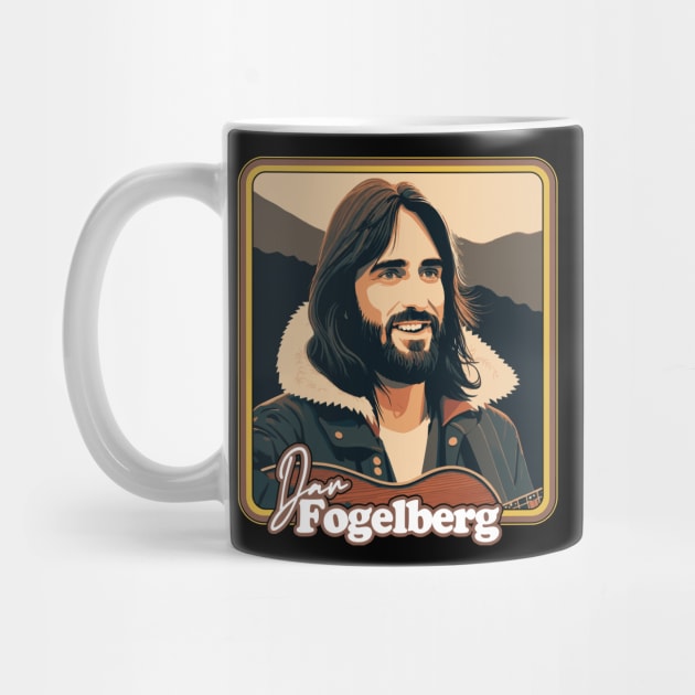 Dan Fogelberg --- Retro Illustration Style by DankFutura